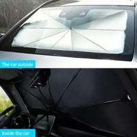 Protection Pare-brise voiture⎮ADASO™ Protection solaire et anti-UV parasol Pliant pour Gardez votre Intérieur de Voiture Frais et Préservé - {{ Adsol.Wal }}