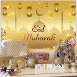 Toile arrière-plan Ads- Eid Mubarak -Décorations Festives en Vinyle pour Célébrations