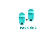 Nettoie, Exfolie les pieds l Masse-Clean Feet®-Ventouses antidérapantes sans se Pencher. - {{ Adsol.Wal }}