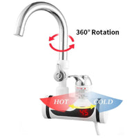 Robinet chauffe-eau électrique⎮Lavabo et Cuisine-instantané-rotation à 360° - {{ Adsol.Wal }}